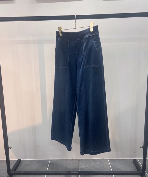 ISKOデニムワイドパンツ｜ブルーフロンセの通販｜&mall（アンド