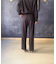 ポリエステルテーパードパンツ