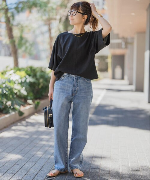 Spick and Span ハイブリッドラミーTトップス ハイブリッドラミーT