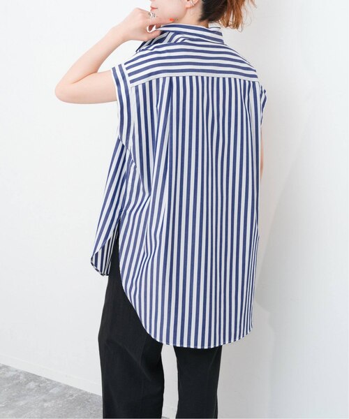 Spick and Span フレンチスリーブロングシャツ フレンチスリーブロングシャツ（シャツ／ブラウス）｜Spick and