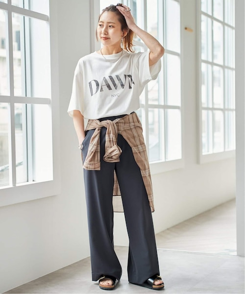 ♥新品タグ付き♥スピックアンドスパン　ロゴフォトビッグTEE ロゴフォトビッグTEE（Tシャツ／カットソー）｜Spick and Span