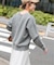 《WEB限定》2WAYスナップボタンロゴニット
