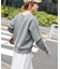 《WEB限定》2WAYスナップボタンロゴニット