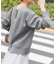 《WEB限定》2WAYスナップボタンロゴニット