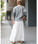 《WEB限定》2WAYスナップボタンロゴニット