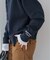 《WEB限定》2WAYスナップボタンロゴニット