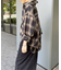 《追加》メタルボタンTRチェックルーズシャツ