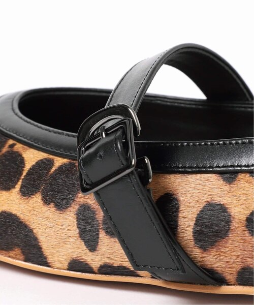 spick&span レオパードメリージェーン Spick & Span レオパードメリージェーン（フラットシューズ