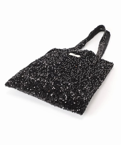 Uhr　ウーア　別注Spangle Tote Bag Uhr/ウーア 別注Spangle Velour Tote（トートバッグ）｜Uhr