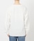 ボートネックシルケットロゴロンTEE