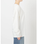 ボートネックシルケットロゴロンTEE
