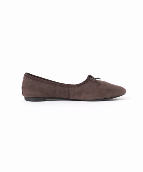 【最終値下げ！】Spick & Span シープレザーバレリーナ ブラック Spick & Spanシープレザーバレリーナ | スピック＆スパン(Spick