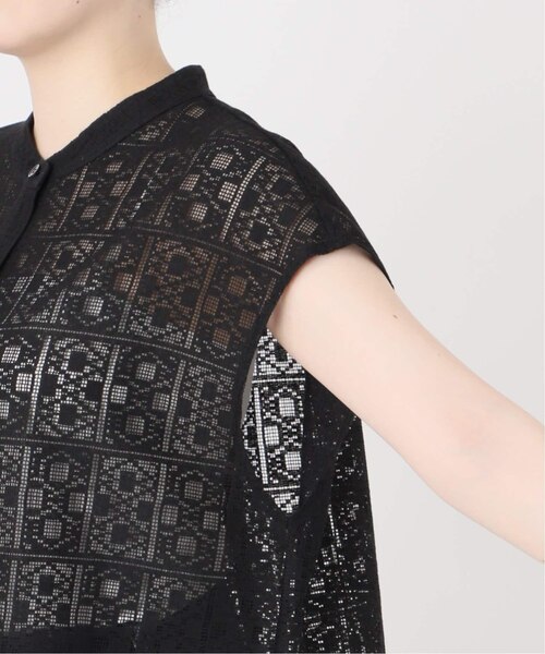 追加2》PEレースフレンチスリーブシャツ｜スピックアンドスパンの通販