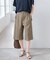 フェイクヌバックハーフパンツ