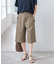 フェイクヌバックハーフパンツ