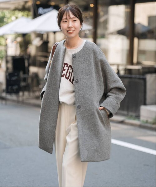 TICCA / ティッカ ノーカラーテントコート｜スピックアンドスパンの