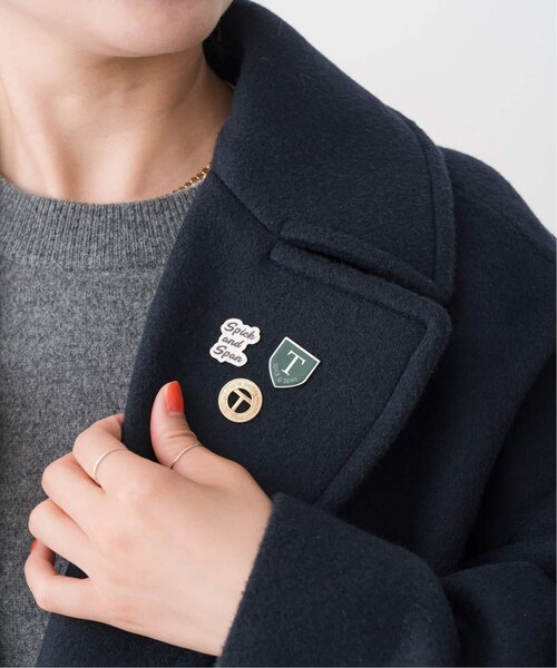 極美品 ティッカ スピックスパン ロンドントラディション 別注 ダブル Pコート TICCA / ティッカ 別注ピーコート｜スピックアンドスパンの通販