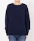 《WEB限定カラー有り》ウールカシミヤ ラグランクルーネックニット