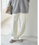 ツイードタックパンツ