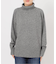 《WEB限定カラー有り》ウールカシミヤ ラグランタートルニット