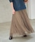 ランダムチュールプリーツスカート