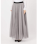 ランダムチュールプリーツスカート