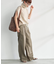 《追加》コットンレーヨンドロストフレアパンツ