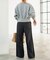 《追加》コットンレーヨンドロストフレアパンツ