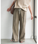《追加》コットンレーヨンドロストフレアパンツ