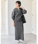 《一部店舗+WEB限定》スウェットライクニットタイトスカート　