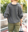《追加》ウールライクヘムギャザーシャツ