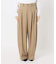 《一部店舗+WEB限定》バレルシルエット2タックパンツ
