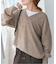 《WEB限定カラー有り》カシミヤ混Vネックプルオーバー