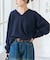 《WEB限定カラー有り》カシミヤ混Vネックプルオーバー