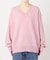 《WEB限定カラー有り》カシミヤ混Vネックプルオーバー
