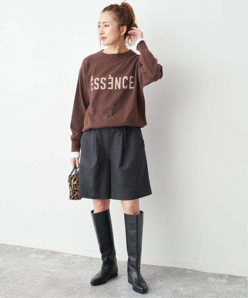 手洗い可》イージーキュロットパンツ｜スピックアンドスパンの通販