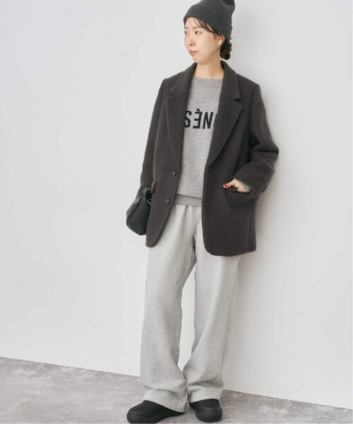 モヘヤブレンド シャギージャケット｜スピックアンドスパンの通販