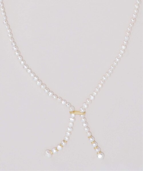 EO / イオ Pearl & PC ロングネックレス｜スピックアンドスパンの通販