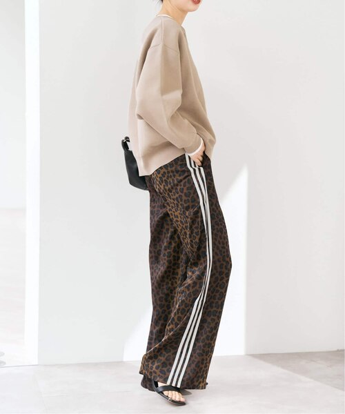 adidas / アディダス LEO PRINT WIDE LEG SATIN PANTS｜スピックアンド