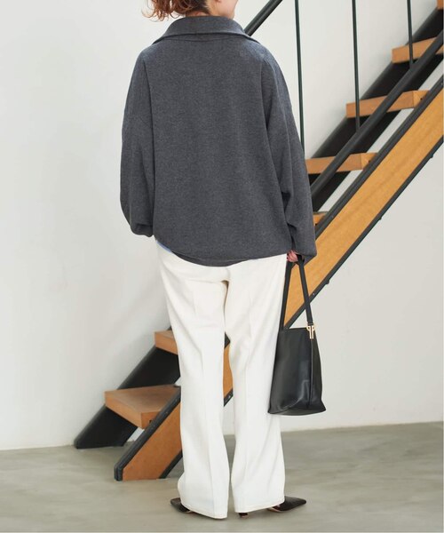 手洗い可 / 追加》起毛タックテーパードパンツ｜スピックアンドスパン