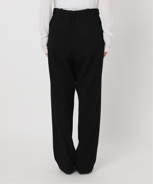 手洗い可 / 追加》起毛タックテーパードパンツ｜スピックアンドスパン