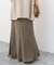 《新色有り / 追加》ウォッシャブルキュプラフレアスカート