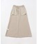 ウォッシュドツイルナロースカート
