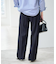 ドレープチノ1タックストレートパンツ