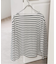 シアーボーダーTシャツ