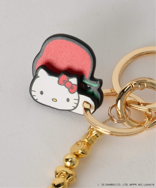 HELLO KITTY*S&S*HASHIBAMI リボンビーズハンドストラップ 追加》HELLO KITTY S&S HASHIBAMI リボンビーズハンドストラップ