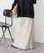 ウォッシャブルキュプラ マキシスカート