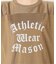 athletic wear MASON / アスレティックウェア メイソン フットボールTee