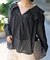 ne Quittez pas / ヌキテパ 別注Frill Collar Blouse*