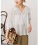 ne Quittez pas / ヌキテパ 別注Frill Collar Blouse*